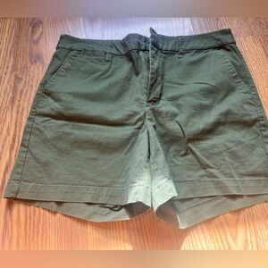 Deep green dressier shorts
